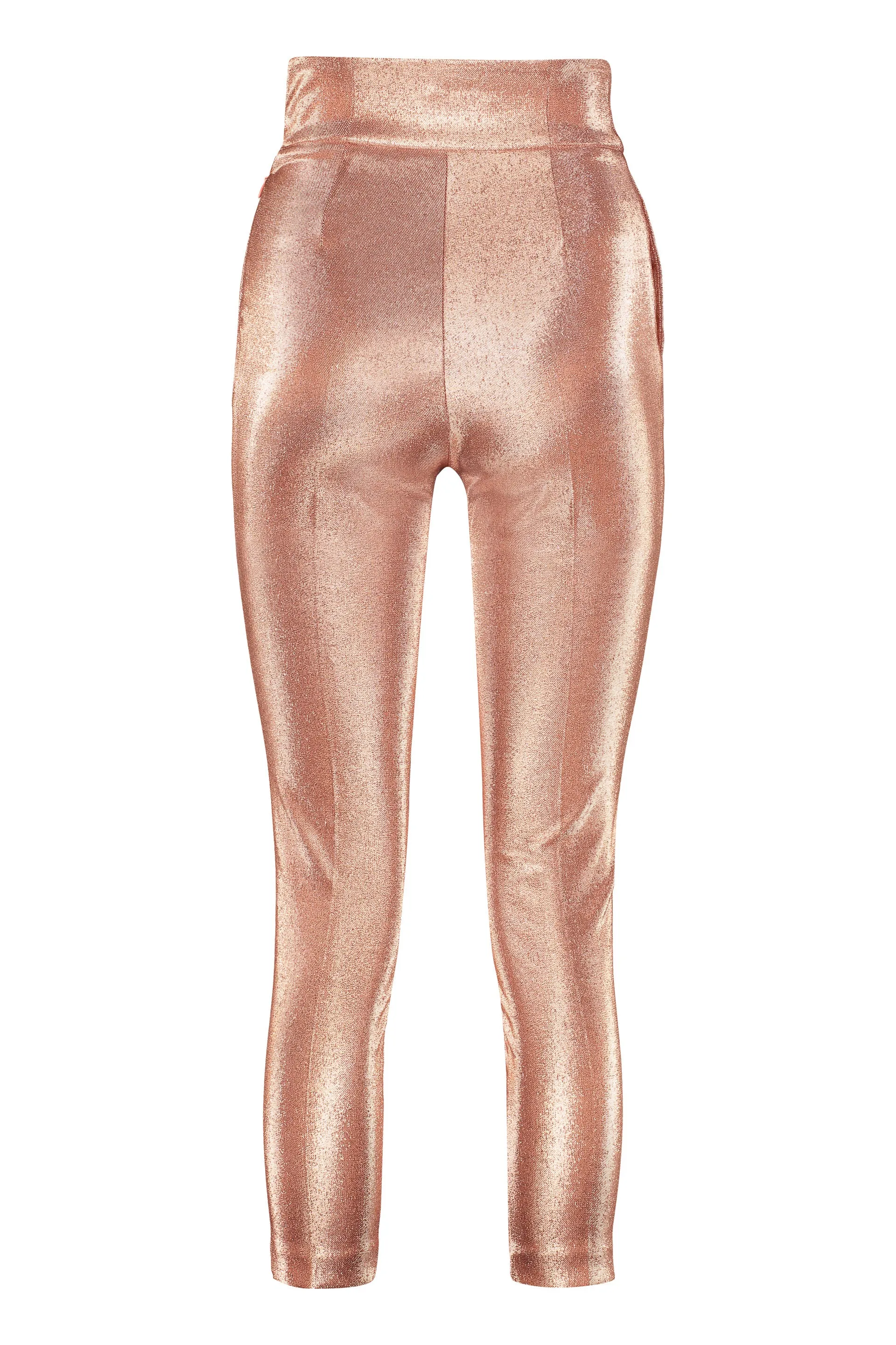 Elisabetta Franchi Satin Cropped Trousers