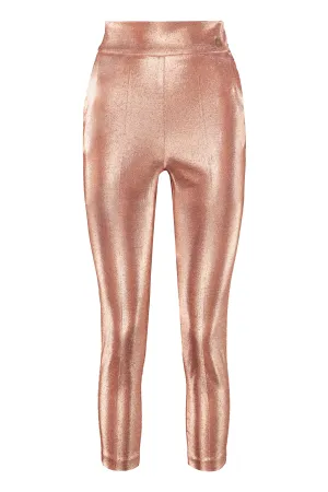 Elisabetta Franchi Satin Cropped Trousers