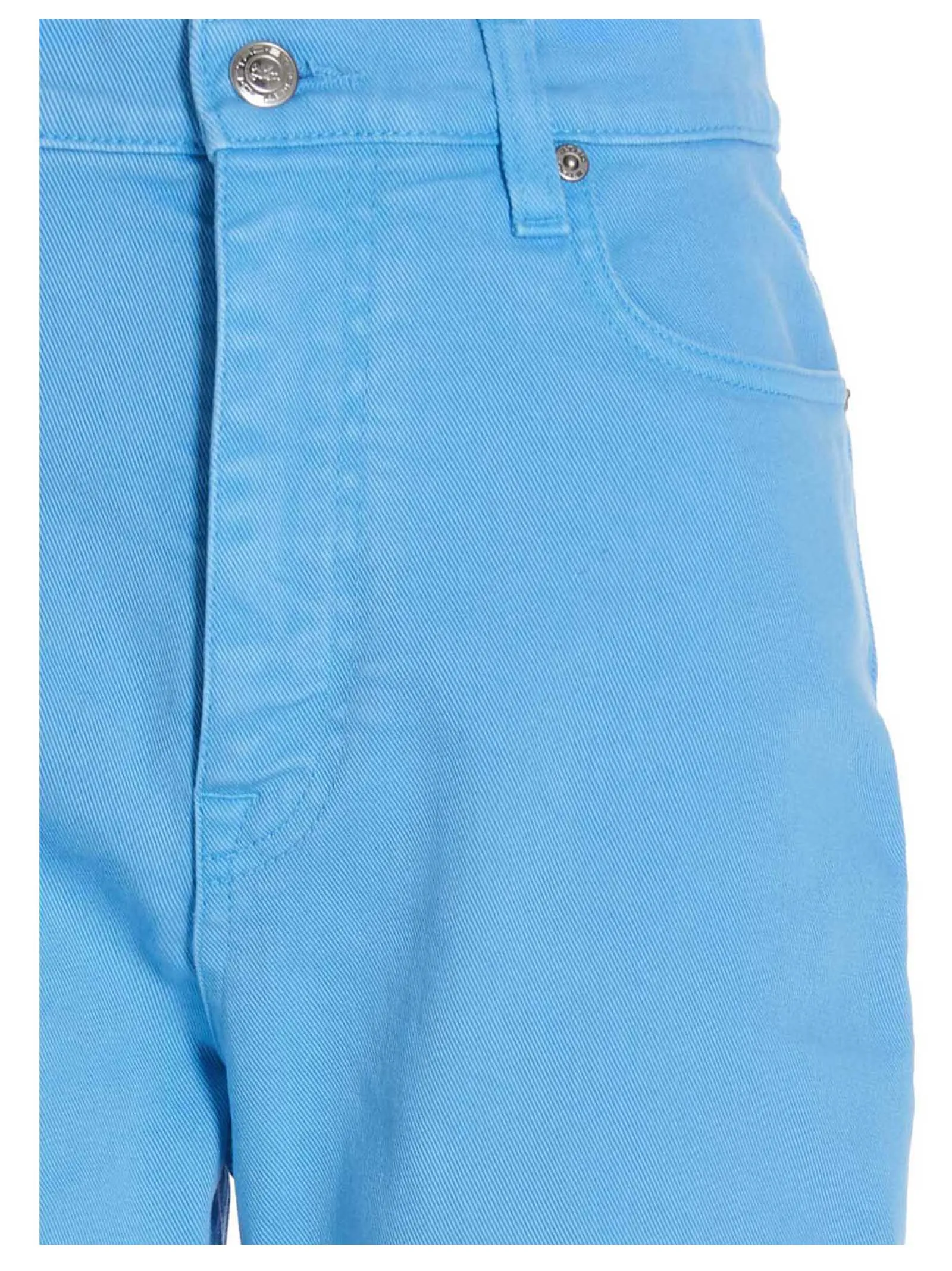 Etro Distressed Straight Leg Jeans