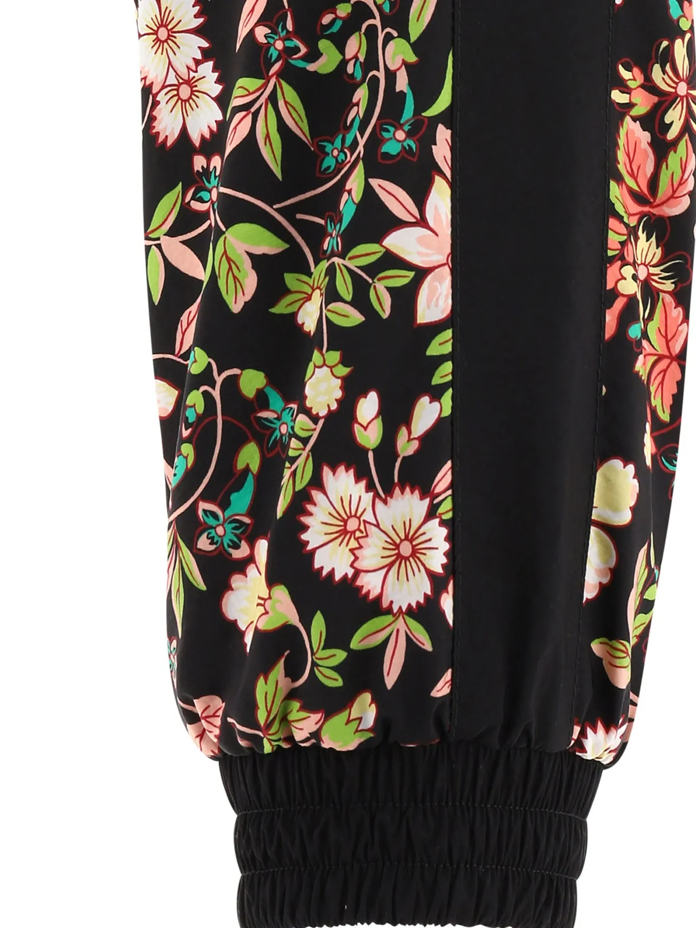 Etro Floral Patterned Zipped Cropped Jacket