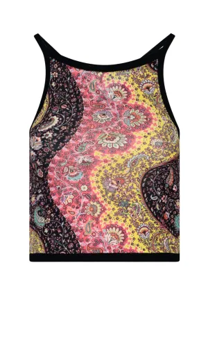 Etro Floral Printed Sleeveless Top