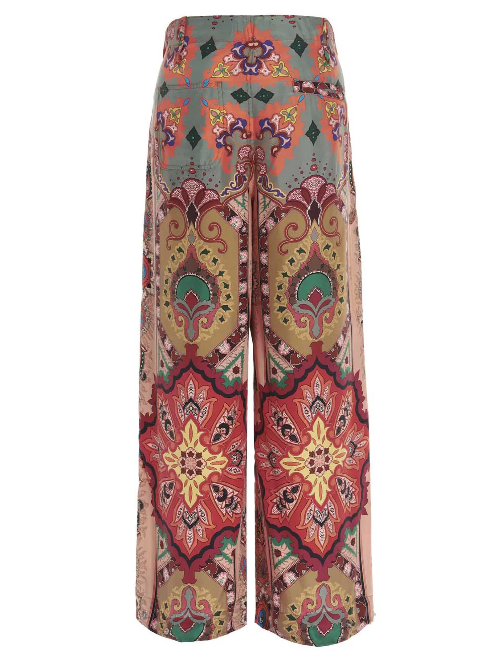 Etro Floral Printed Wide Leg Trousers