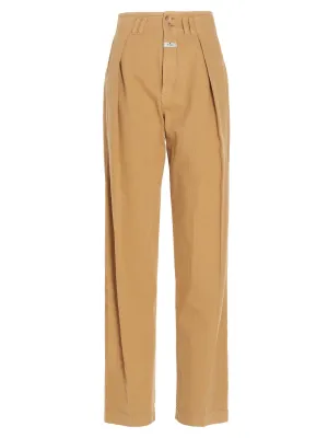 Etro Logo Patch High-Waisted Pants