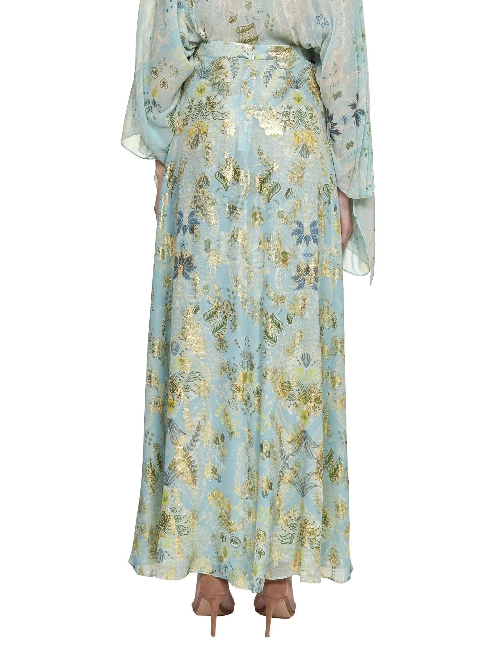 Etro Paisley Printed Maxi Skirt