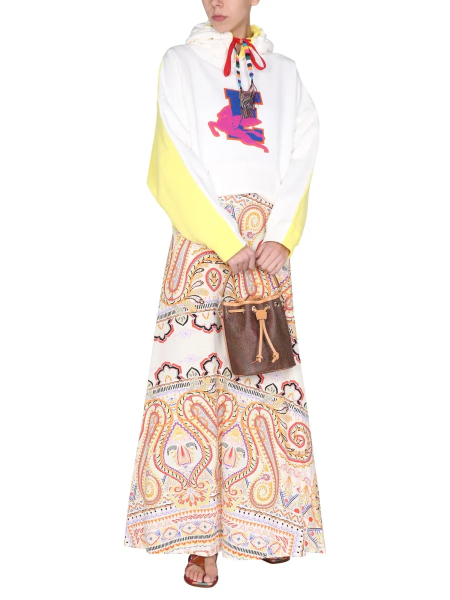 Etro Paisley Printed Maxi Skirt