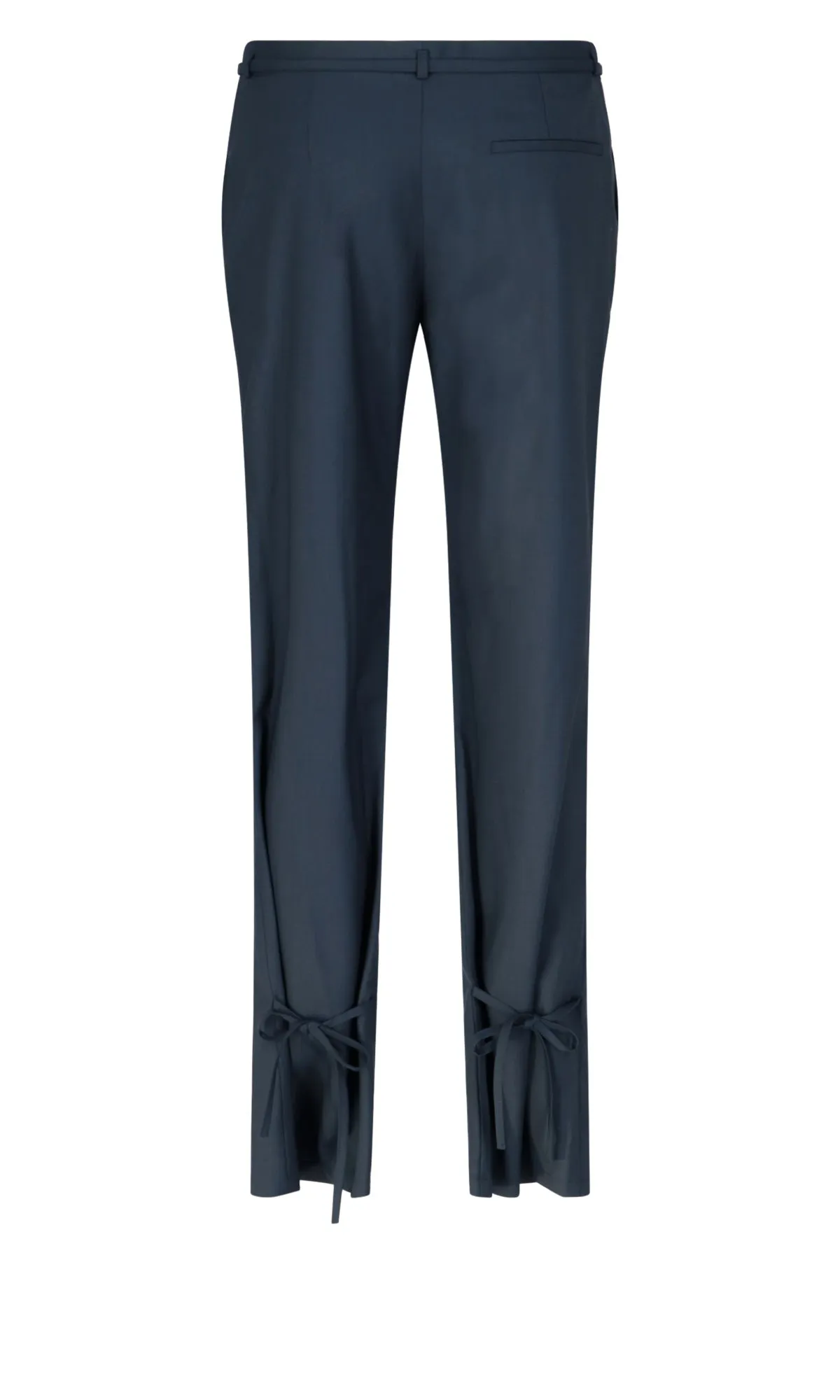 Eudon Choi Drawstring Straight Leg Pants