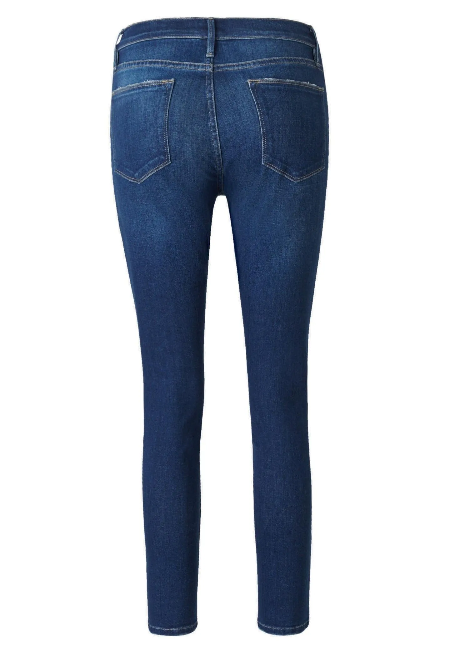 Frame Le High Skinny Crop Degradable Jeans