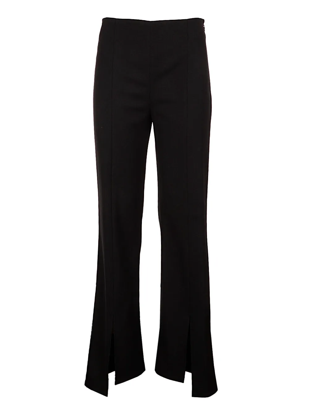 Ganni Asymmetric Hem Tailored Trousers