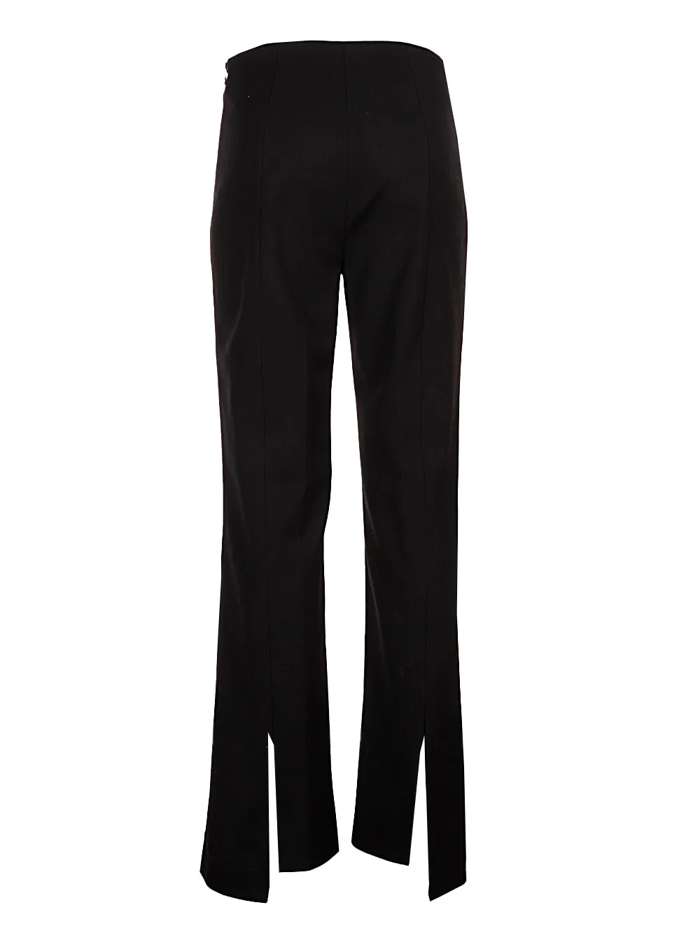 Ganni Asymmetric Hem Tailored Trousers