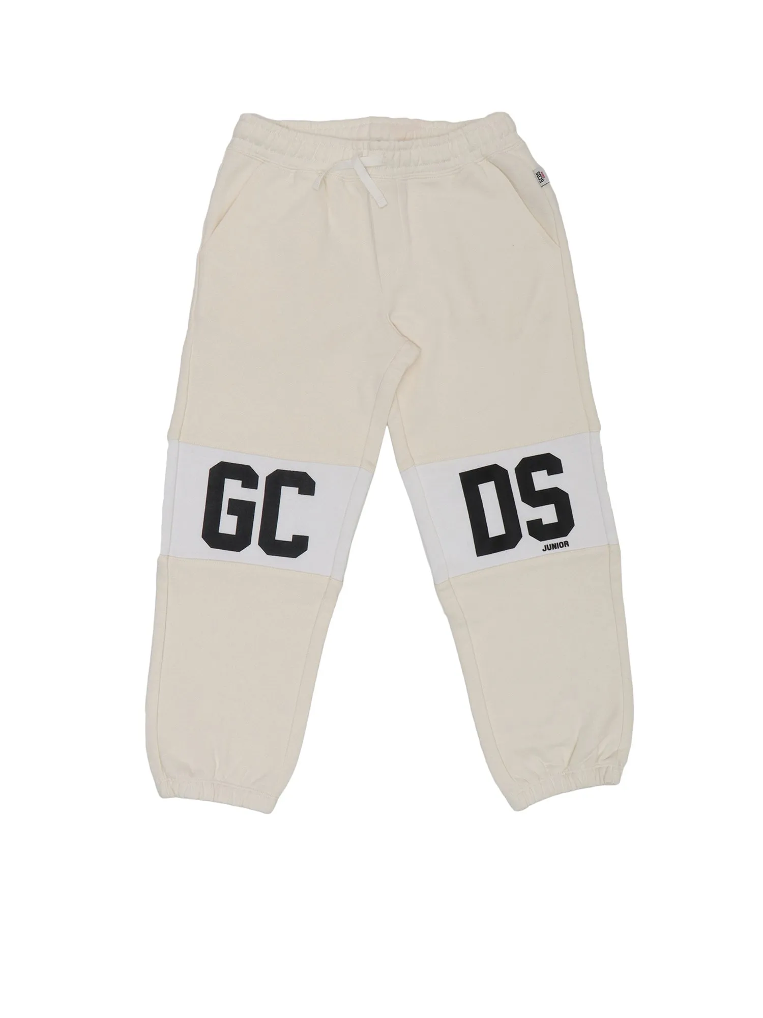 GCDS Kids Logo Printed Drawstring Pants