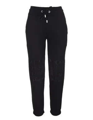GCDS Logo Embellished Drawstring Jogging Pants