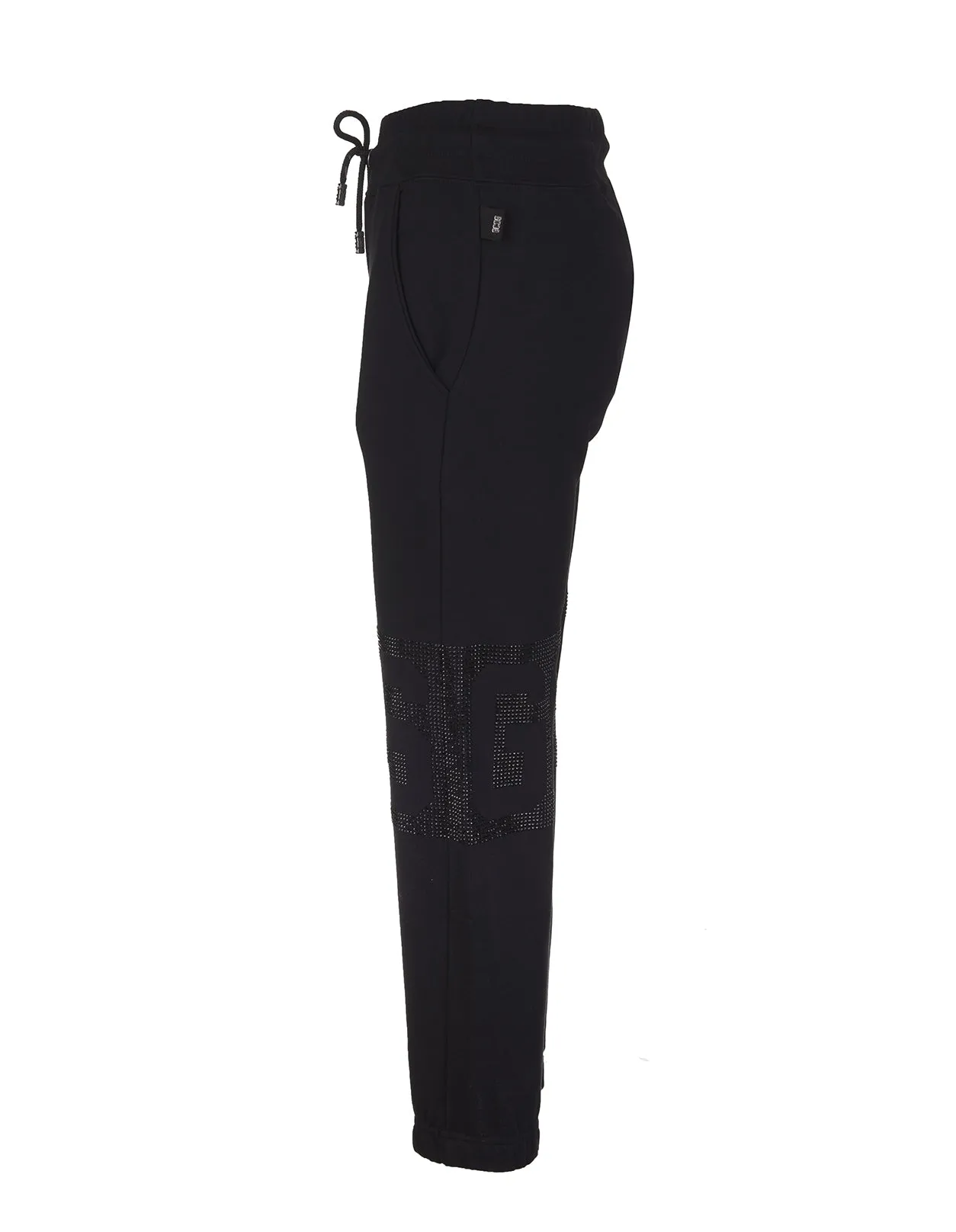 GCDS Logo Embellished Drawstring Jogging Pants