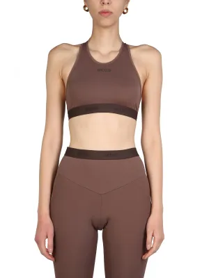 GCDS Logo Printed Sporty Top