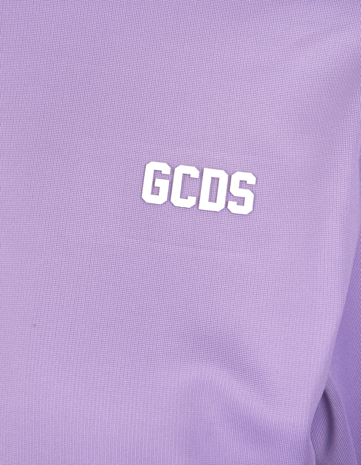 GCDS Logo Printed Zip-Up Jacket