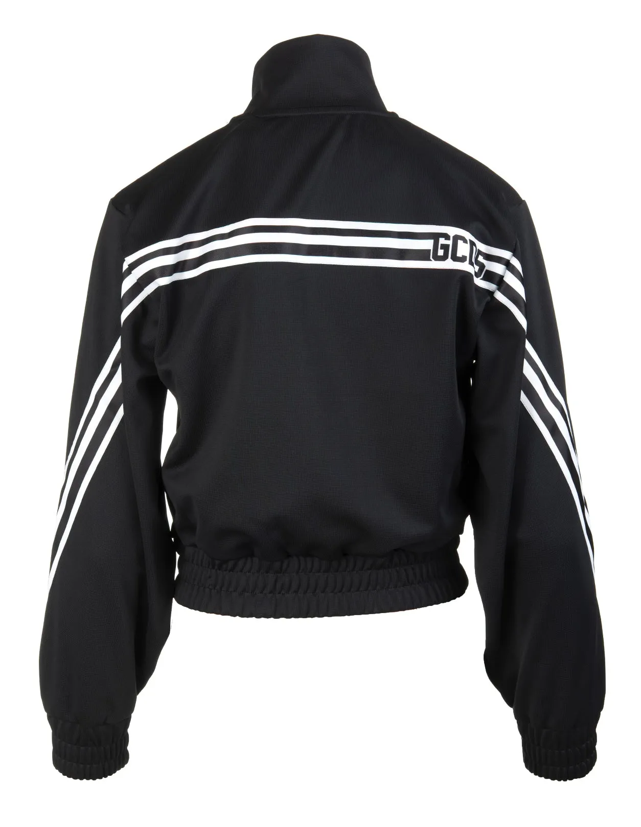 GCDS Logo Printed Zip-Up Jacket