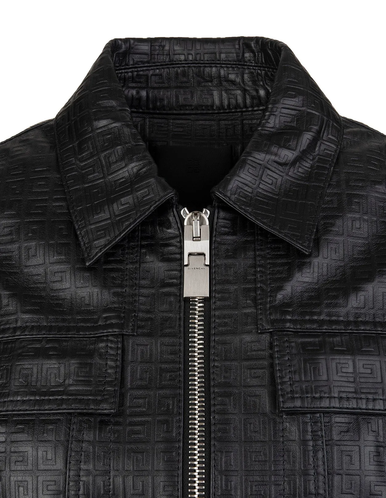 Givenchy 4G Motif Cropped Zipped Jacket