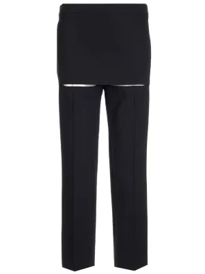 Givenchy Cut-Out Slim Fit Trousers