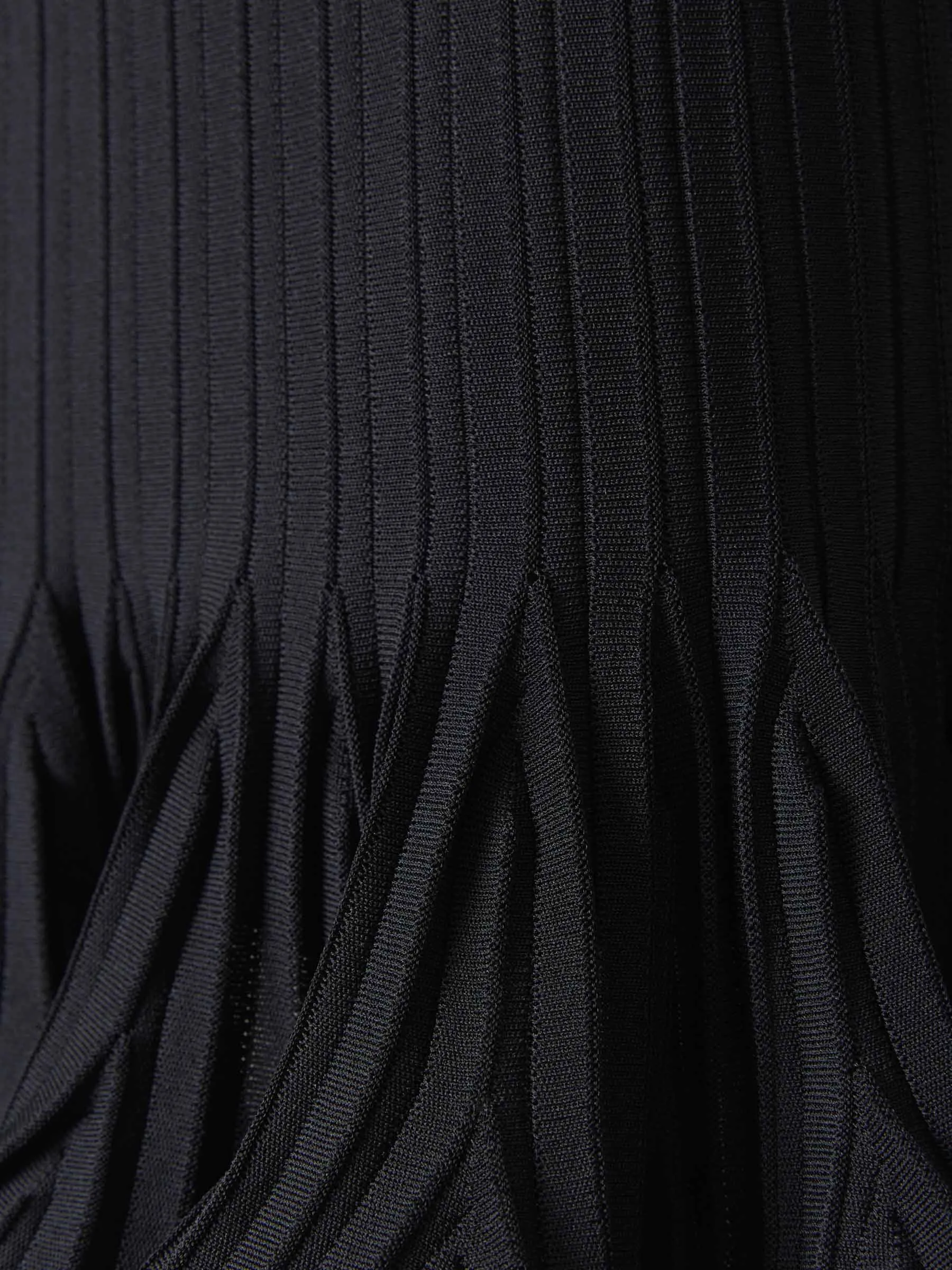 Givenchy Ruffled Ribbed Mini Skirt