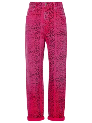 Golden Goose Deluxe Brand Animal Print Jeans