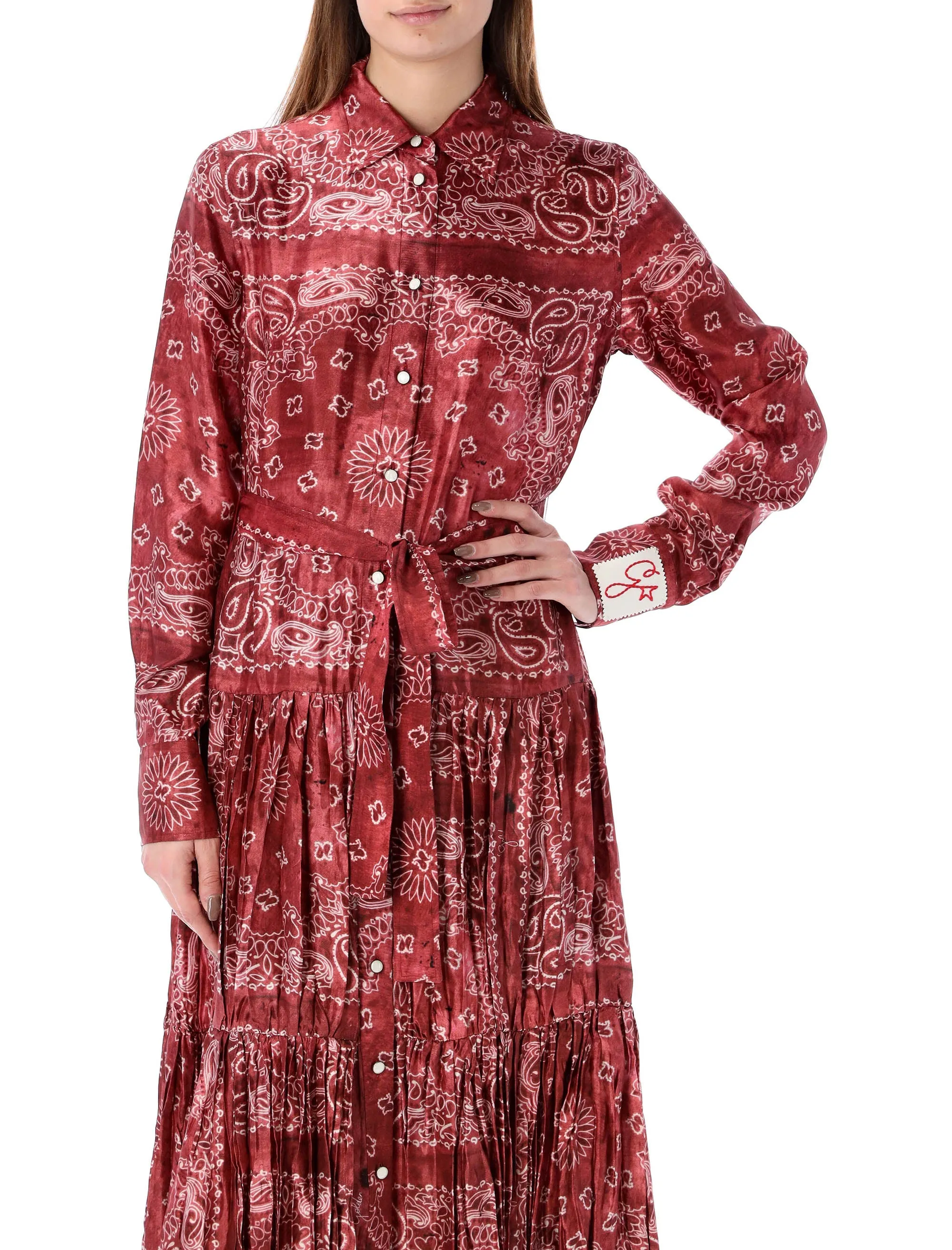 Golden Goose Deluxe Brand Bandana Print Dress