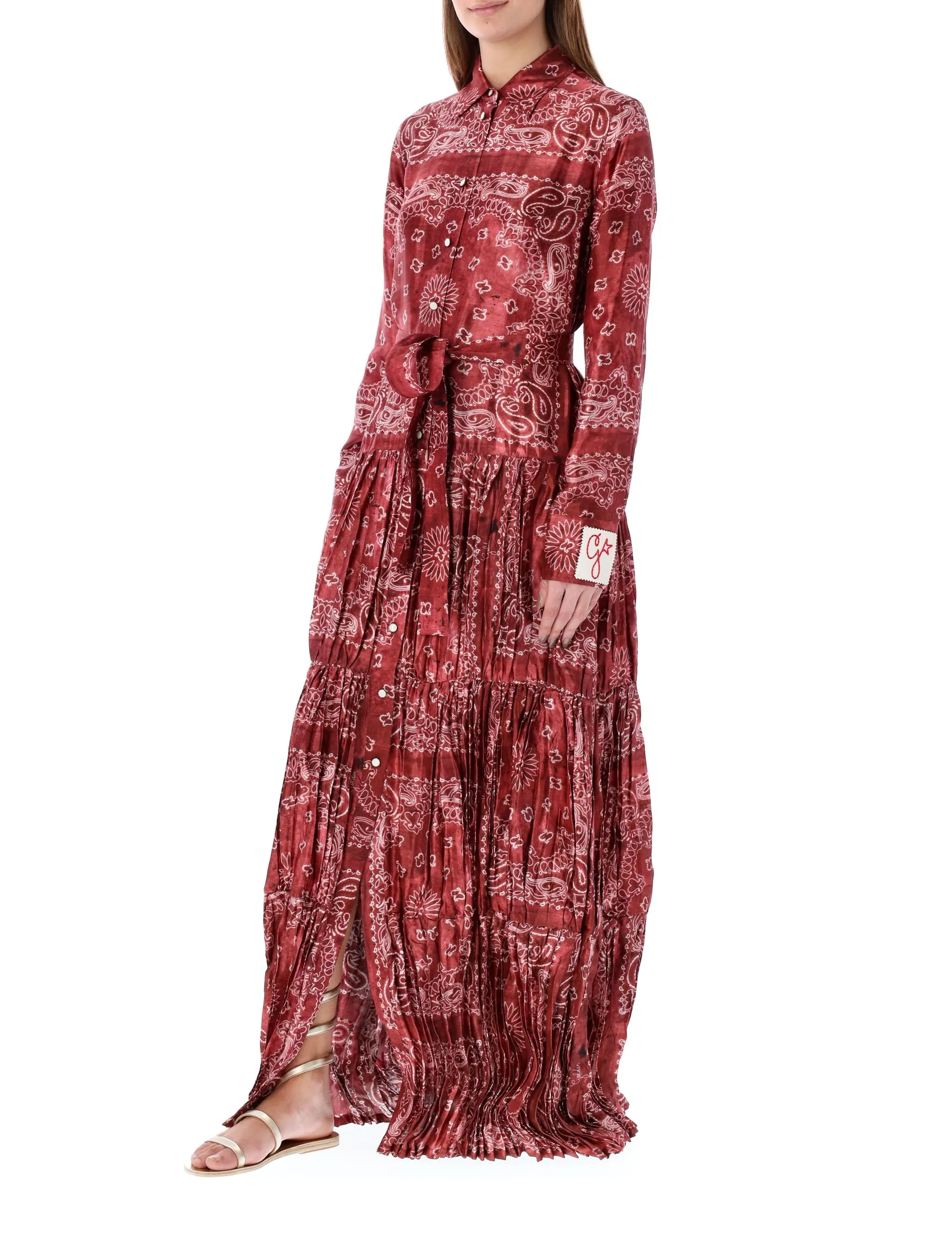 Golden Goose Deluxe Brand Bandana Print Dress