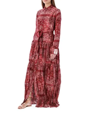Golden Goose Deluxe Brand Bandana Print Dress