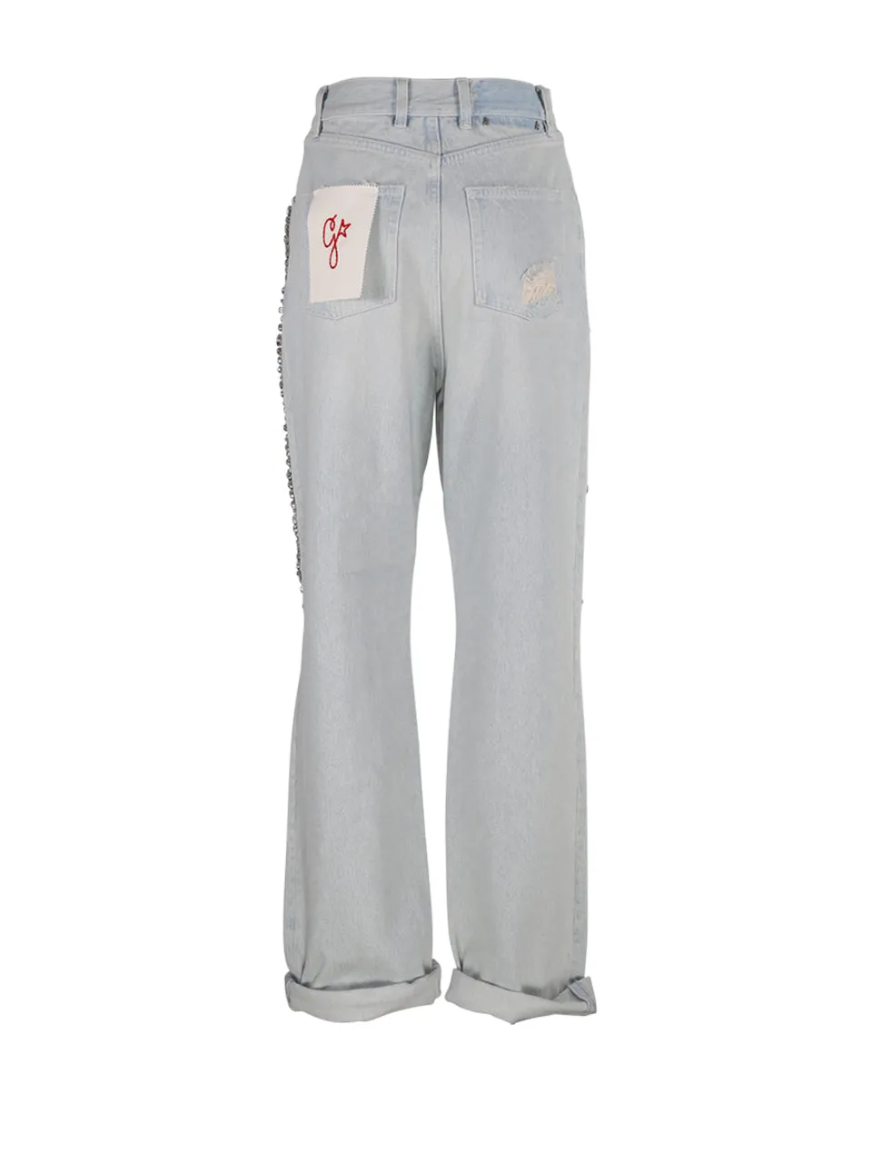 Golden Goose Deluxe Brand Distressed Embellished Jeans