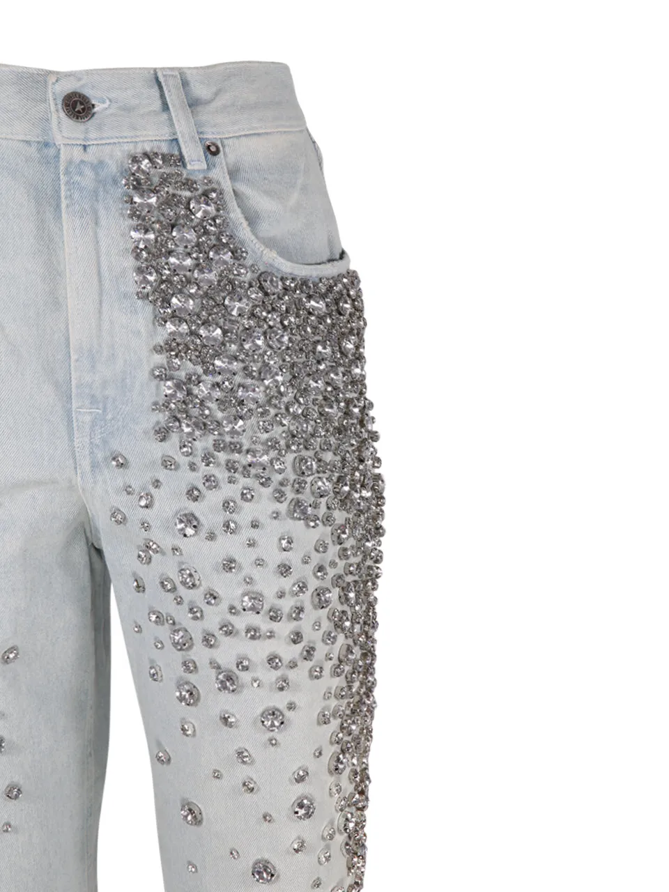 Golden Goose Deluxe Brand Distressed Embellished Jeans