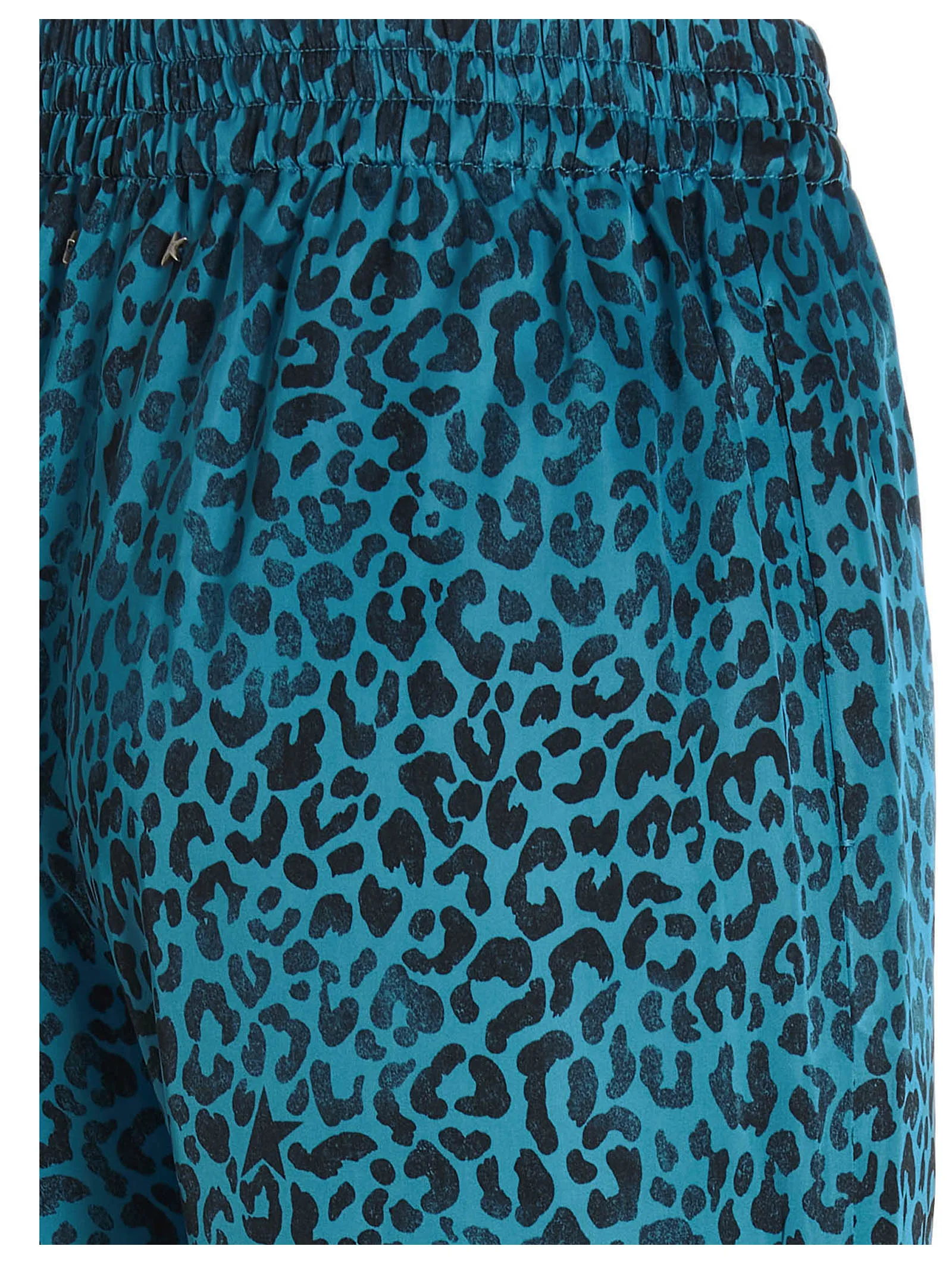 Golden Goose Deluxe Brand Leopard Print High Waisted Trousers