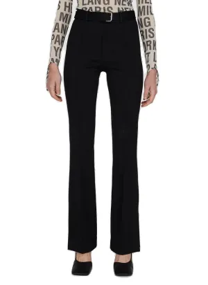 Helmut Lang Belted Waist Flared Pants