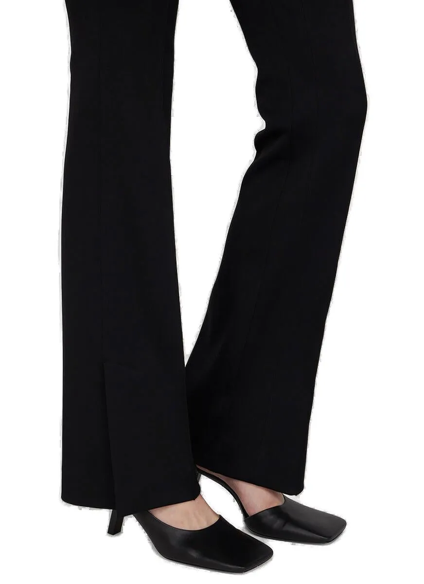 Helmut Lang Belted Waist Flared Pants
