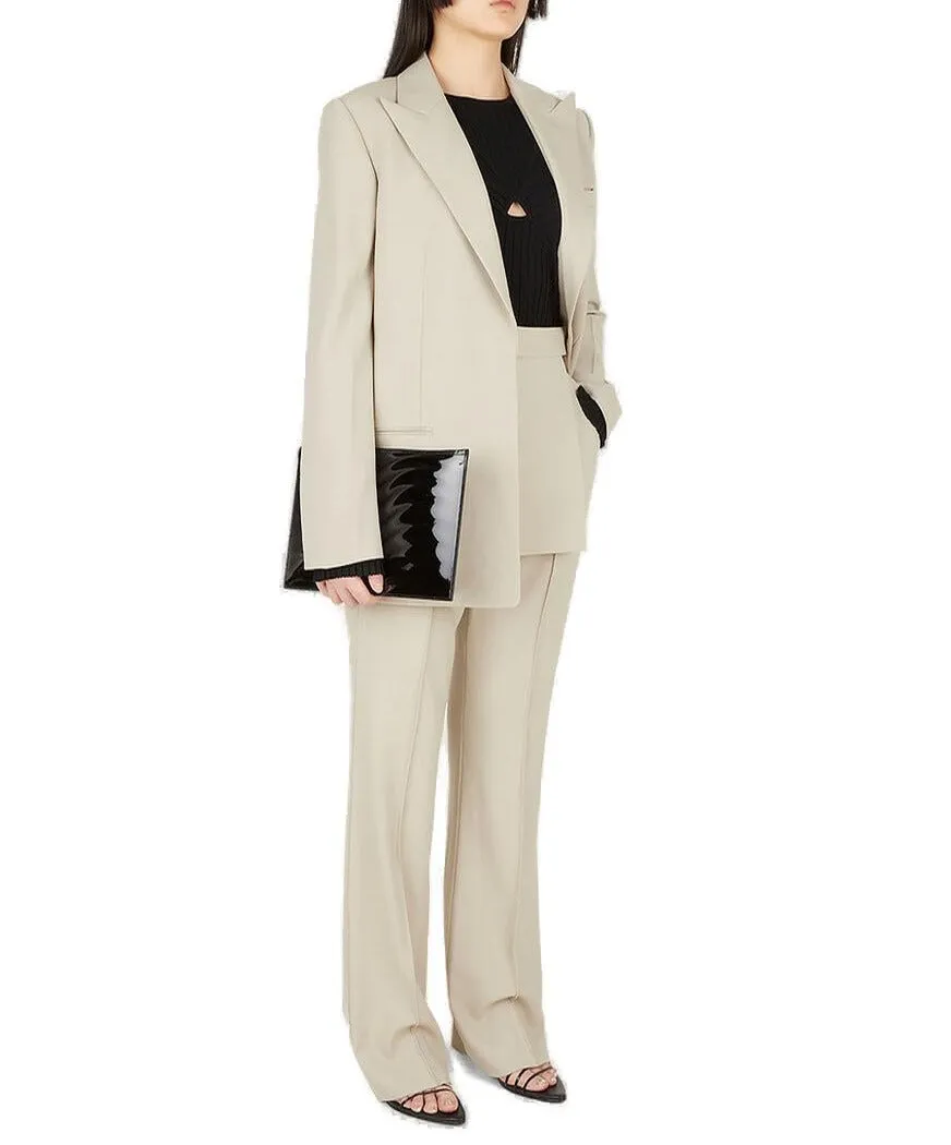 Helmut Lang Layered High Waist Tailored Pants
