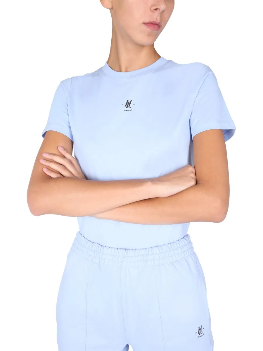 Helmut Lang Mini Logo Crewneck T-Shirt