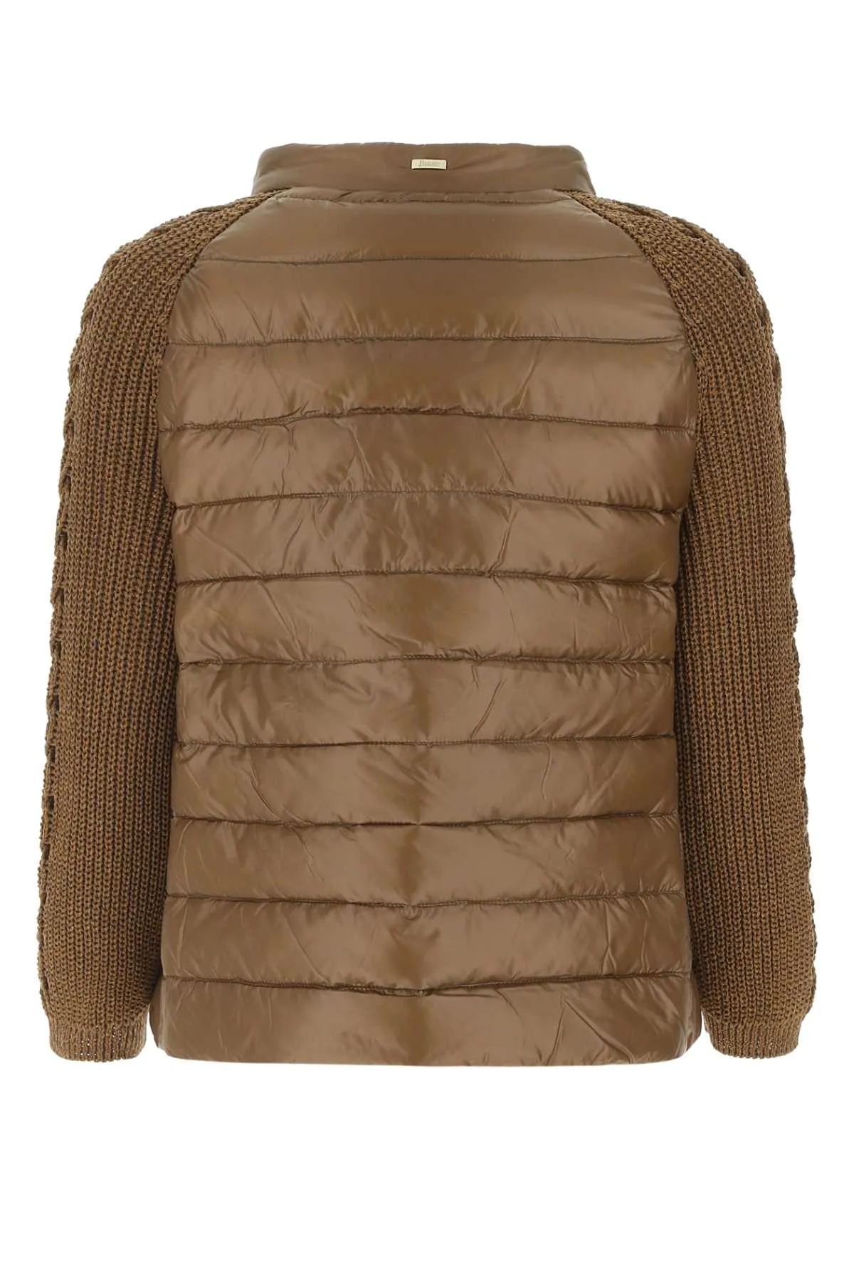 Herno Buttoned Long-Sleeved Padded Jacket