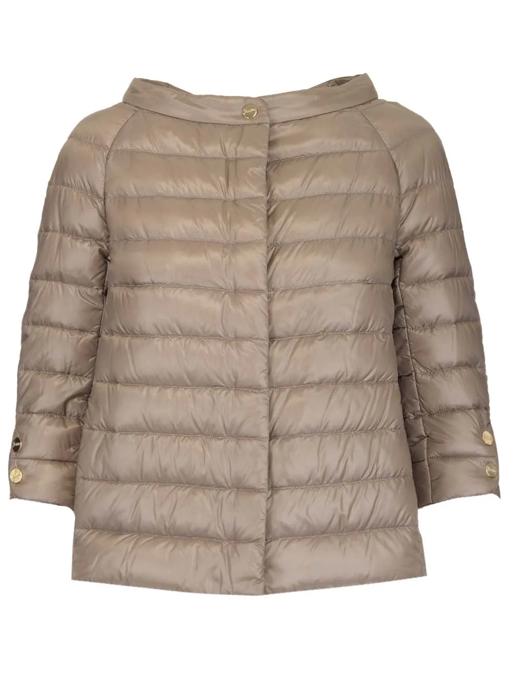 Herno Cropped Sleeve Down Jacket