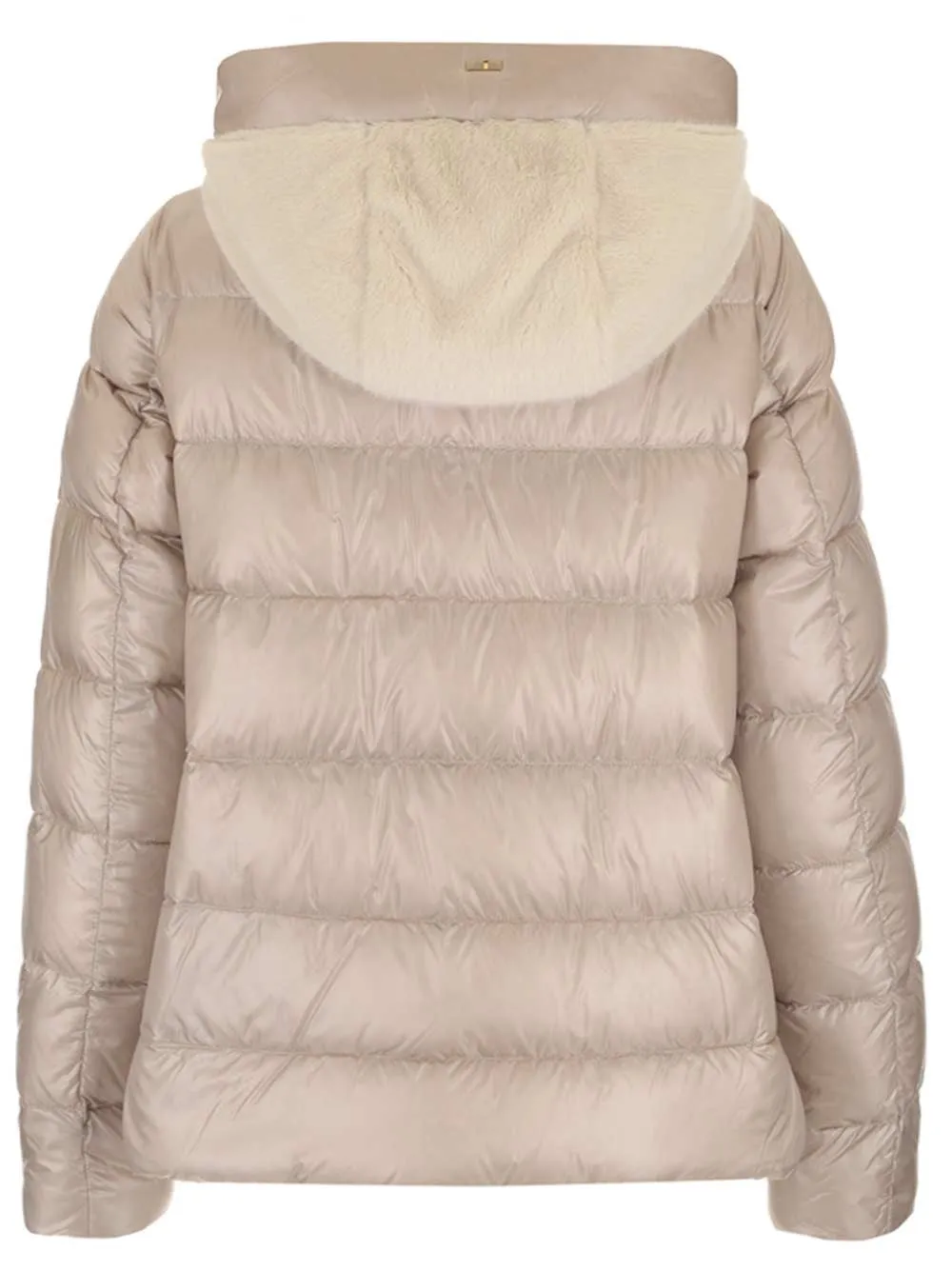 Herno Faux Fur-Trim Hooded Jacket