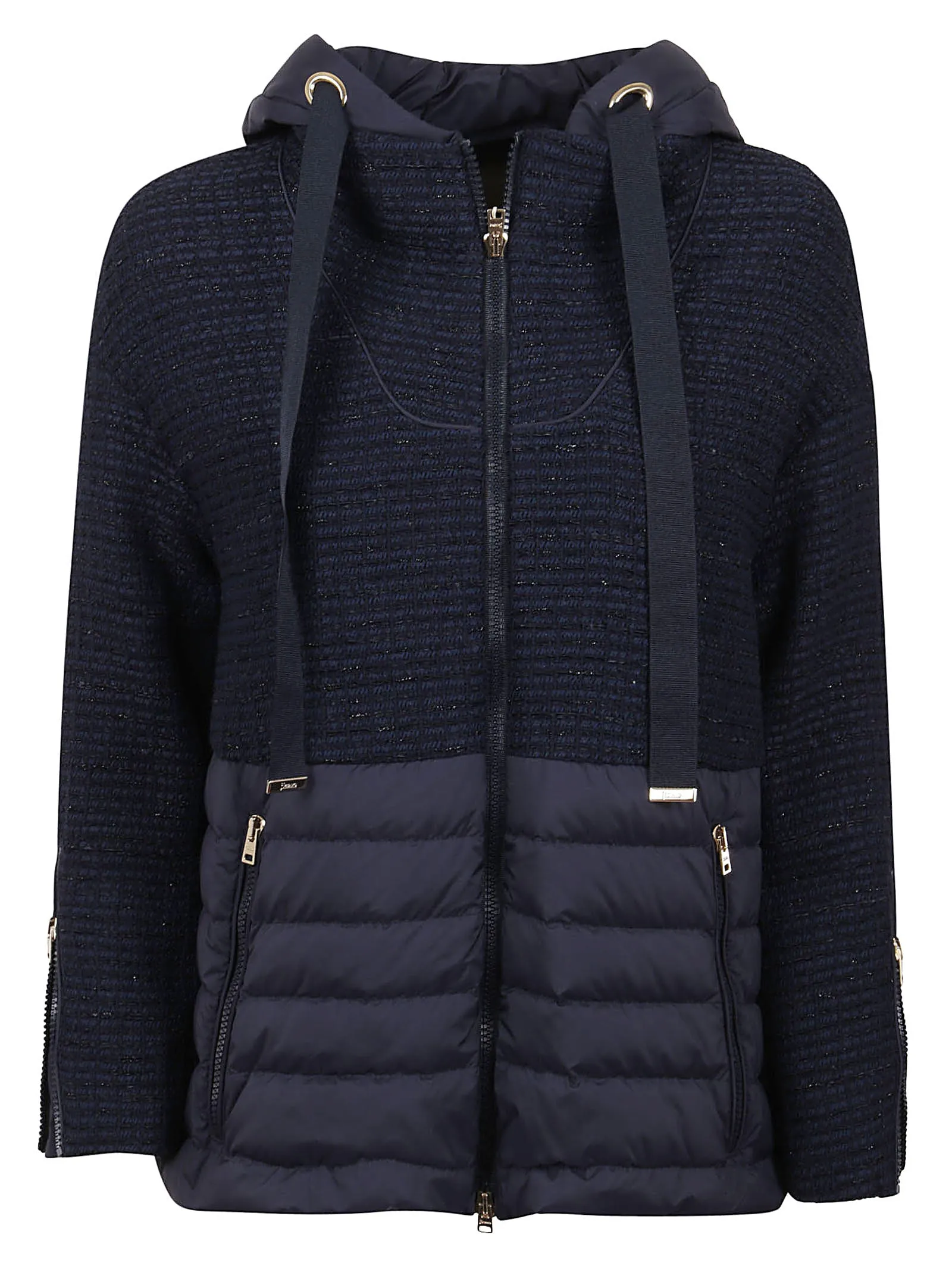 Herno Nuag Zip-Up Drawstring Jacket