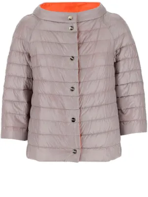 Herno Reversible Buttoned Padded Jacket