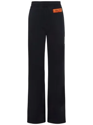 Heron Preston Logo Patch Straight Leg Trousers