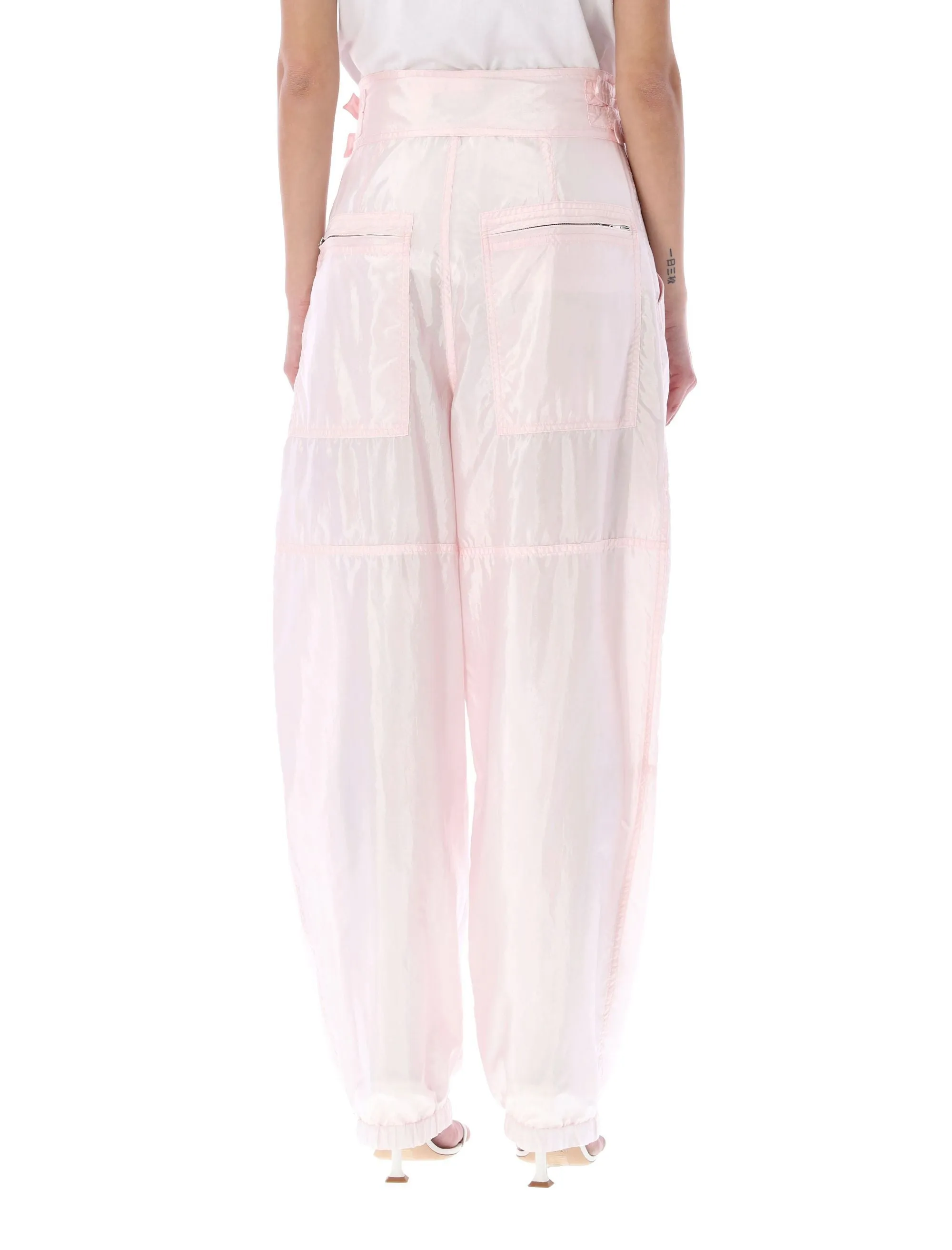 Isabel Marant Buckle Waist Zipped Pants