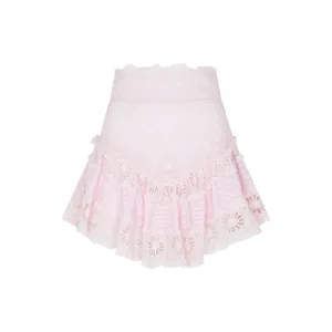 Isabel Marant High Waist Lace-Detailed Mini Skirt