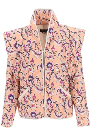 Isabel Marant Janissae Floral Printed Long-Sleeved Jacket