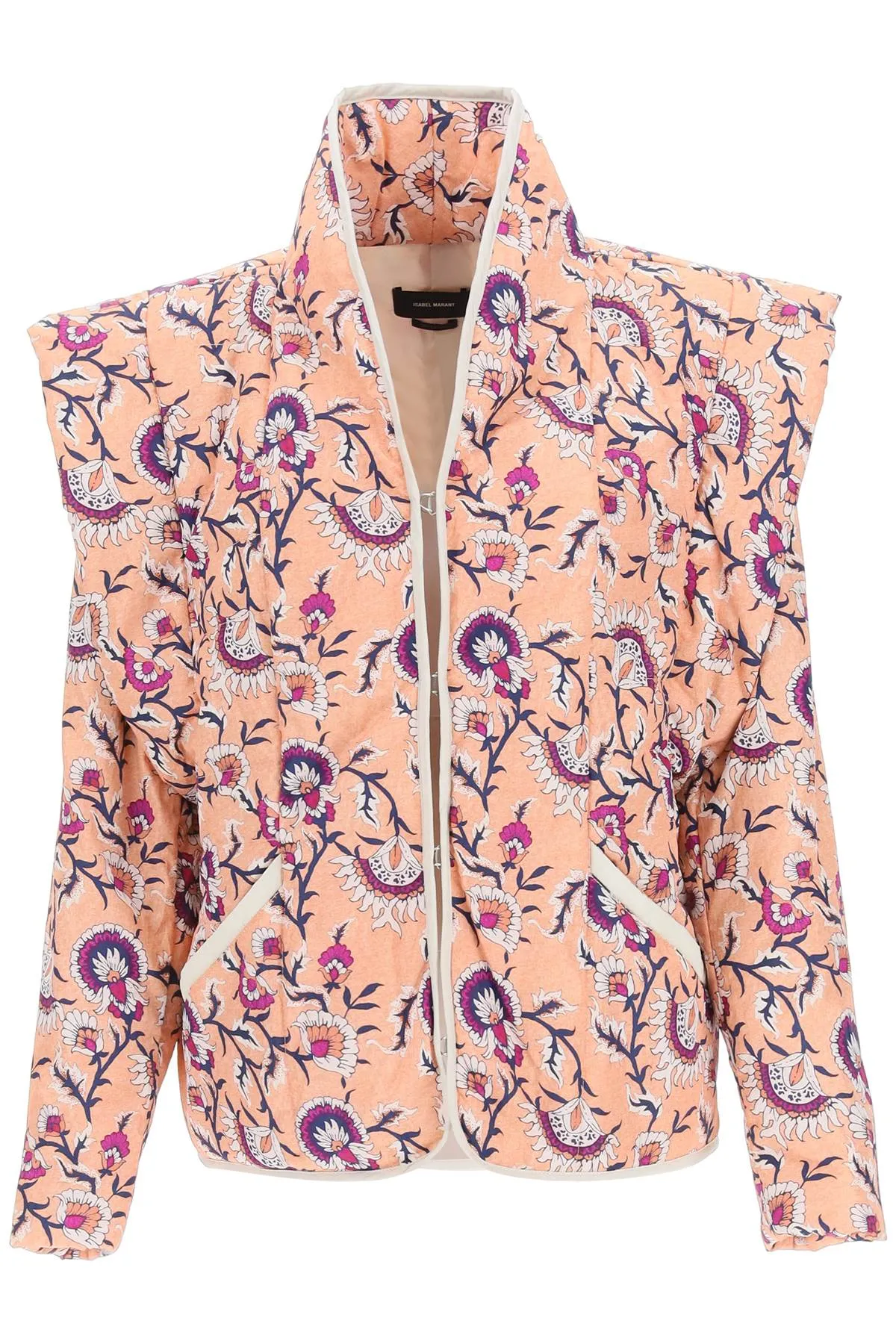 Isabel Marant Janissae Floral Printed Long-Sleeved Jacket