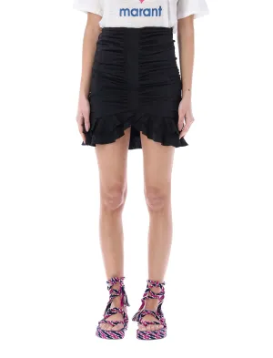 Isabel Marant Milendi Ruffled Mini Skirt