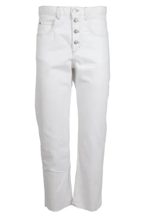 Isabel Marant toile Belden Straight Leg Jeans