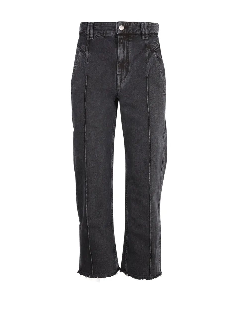 Isabel Marant toile Cropped Flared Leg Jeans