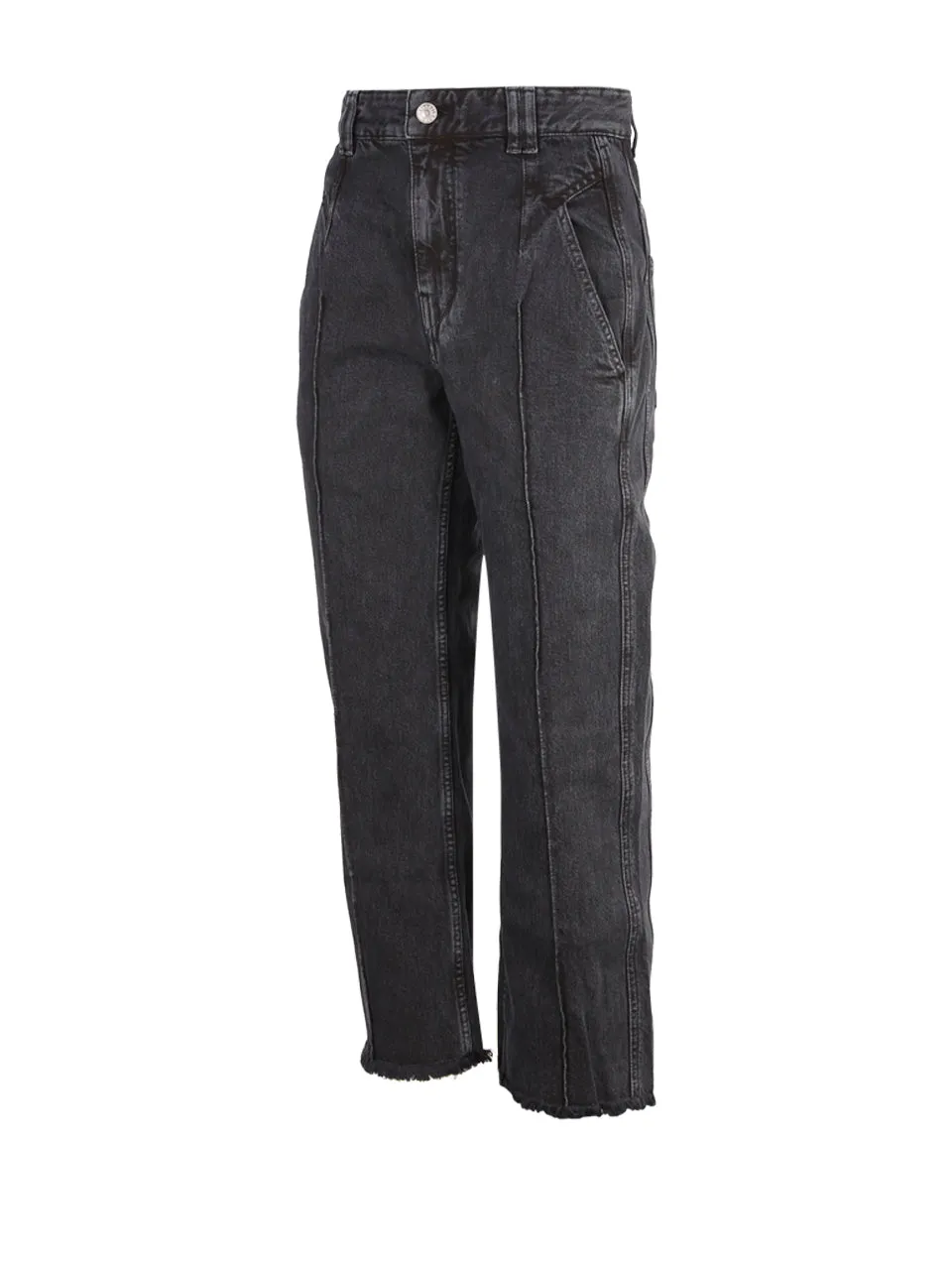 Isabel Marant toile Cropped Flared Leg Jeans