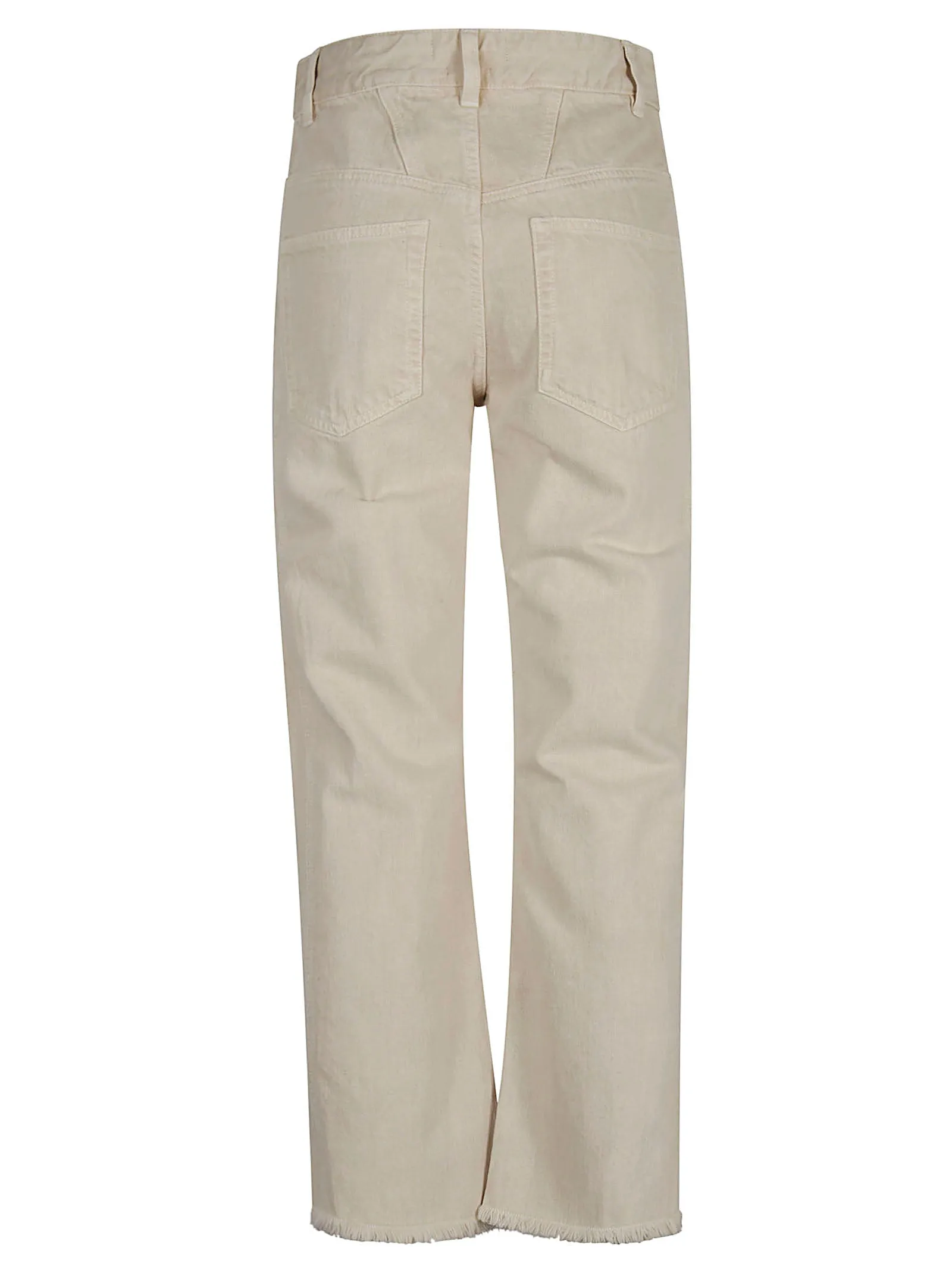 Isabel Marant toile Flared Leg Cropped Jeans