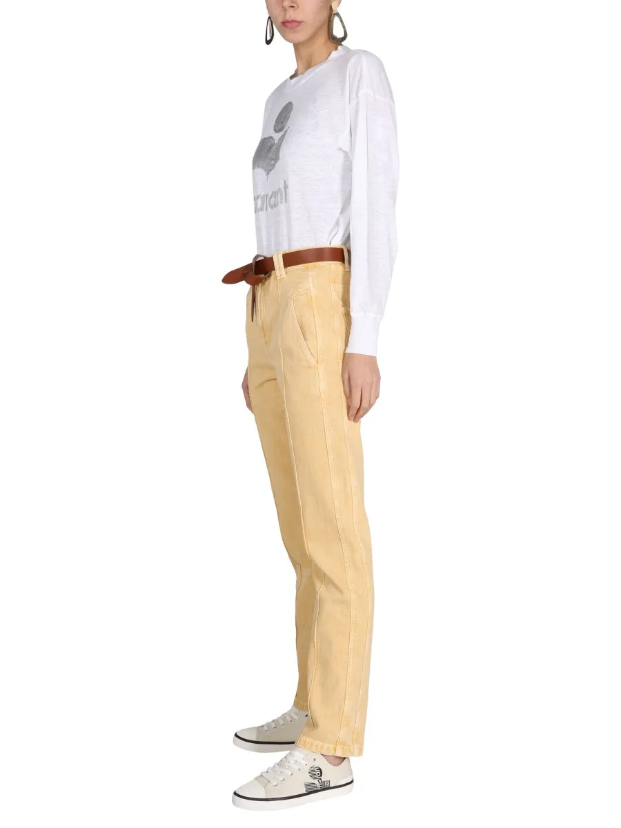 Isabel Marant toile High Waist Skinny Jeans