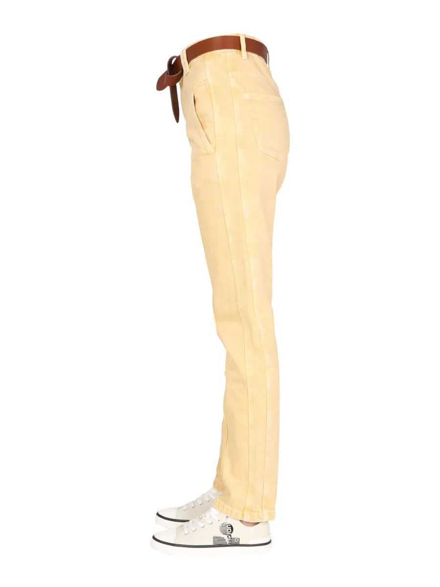 Isabel Marant toile High Waist Skinny Jeans